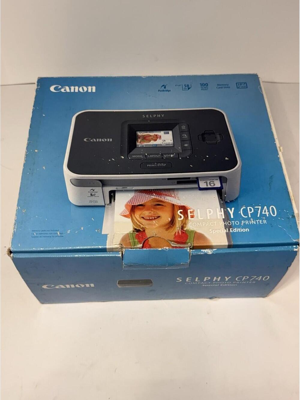 Canon SELPHY CP740 Digital Photo Inkjet Printer